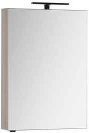 Aquanet Зеркальный шкаф "Алвита 60" ясень коимбро – фотография-1