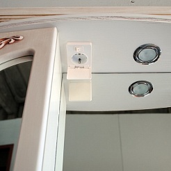 Атолл Шкаф зеркальный "Барселона-85" rame – фотография-4