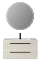 BelBagno Мебель для ванной Eco Cer-N 100 брашированная альпака CZR-8095-100 ручки чёрные