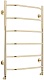 Domoterm Полотенцесушитель Лаура П6 600x800 золото – фотография-5