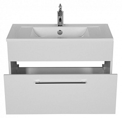 De Aqua Мебель для ванной Кубика 80, зеркало Экстра EXT 80 FP – фотография-9