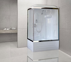 Royal Bath Душевая кабина RB 8120BP1-T-CH правая – фотография-2