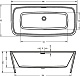 Riho Акриловая ванна Adore FS 180x86 – фотография-5