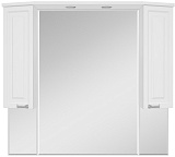 Misty Зеркальный шкаф Терра 110 белый