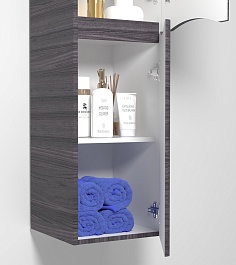 Водолей Пенал подвесной Адель 30 R палисандр – фотография-4