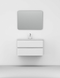 Am.Pm Тумба с раковиной Bliss L 80 белый глянец – фотография-9