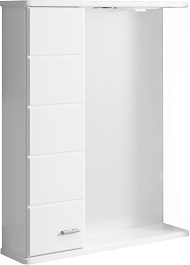 СанТа Зеркальный шкаф Омега 60 L – фотография-1