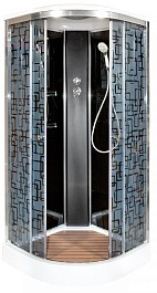 DTO Душевая кабина BМ1590 BLACK – фотография-1