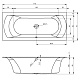 Riho Акриловая ванна LINARES R 170x75 – картинка-6