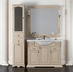 Opadiris Тумба с раковиной Риспекто 100 светлое дерево – фотография-2