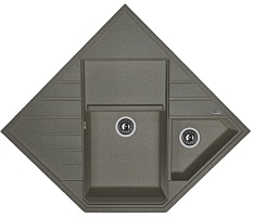 Florentina Мойка гранитная Бомбей антрацит