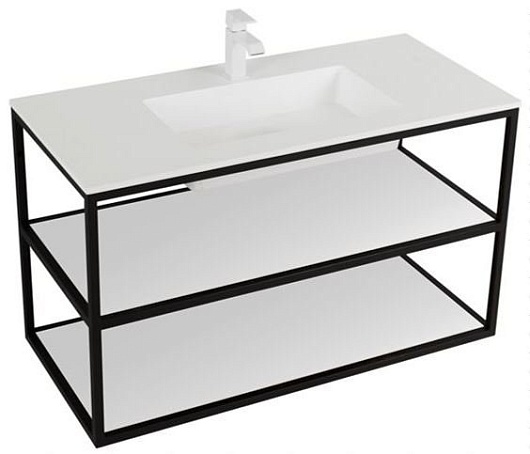 Cezares Каркас с раковиной двойной Cadro 120 – фото-1