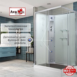 Avacan Душевая кабина 120/90 K2012N прозрачная – фотография-2