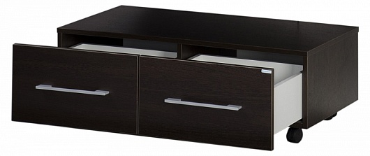 Aquanet Тумба подкатная "Нота 100" венге – фотография-4