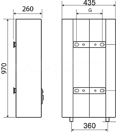 Electrolux Водонагреватель накопительный EWH 50 Gladius 2.0, grafit – фотография-4