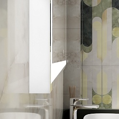 Continent Зеркало Mercury Led 1000x700 – фотография-7