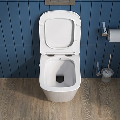 BelBagno Унитаз подвесной Due BB3103CHR-BS/SC – фотография-13