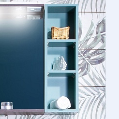 Бриклаер Шкаф навесной Кристалл 20 муссон – фотография-1