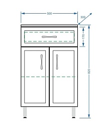 Stella Polare Комод Концепт 50 – фотография-3