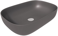 Teymi Раковина накладная Solli 60 Artceramic T50396 графит матовый – фотография-1