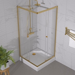 Triton Душевой уголок Вента-Голд 90/90 Щ0000076255 – фотография-11