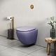 Grossman Унитаз подвесной Color GR-4455LIMS фиолетовый матовый – картинка-17