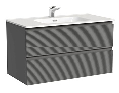 Sancos Тумба с раковиной Folk 90 grey soft раковина Element 91 CN7002