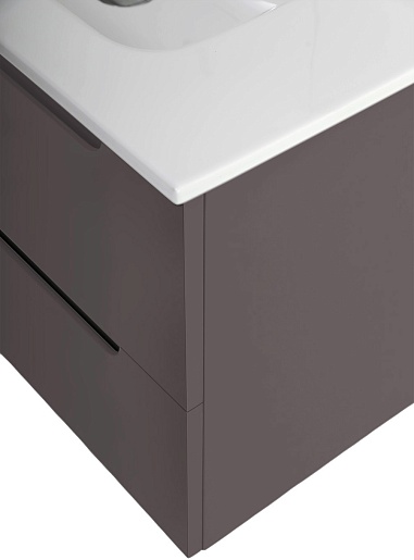 BelBagno Мебель для ванной Etna 80 подвесная темно-серая матовая – картинка-7