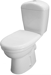 Керамин Унитаз-компакт Верона с мягким сиденьем – фотография-1