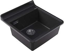 Florentina Мойка кухонная Сицилия 520 антрацит – фотография-2