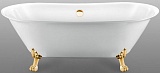 Фэма Акриловая ванна "Ottavia", ножки золото, покрытие хром, золото или бронза
