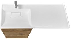 Акватон Мебель для ванной Лондри 60 L дуб рустикальный – фотография-3