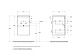 BelBagno Тумба с раковиной Uno mini 40 подвесная Темно-Серый матовый с раковиной BB-8099-3-40 – фотография-14