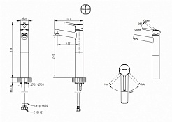 Promo Смеситель для раковины Palace F1172217CP-A-RUS – фотография-2