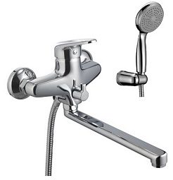 Lemark Смеситель универсальный "Luna LM4112C" – фотография-1