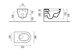 GSI Унитаз подвесной PURA 881211 – фотография-4