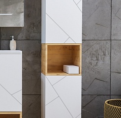 Бриклаер Ниша для пенала Кристалл 35 дуб бунратти – фотография-2