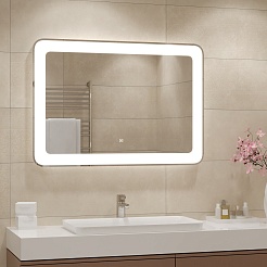 Continent Зеркало Velvette Led 1000x700 – фотография-7