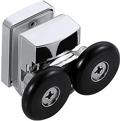 Aquatek Душевая дверь в нишу Ария 120x200 AQ ARI RA 12020CH профиль хром стекло прозрачное – фотография-7