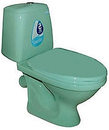 Santeri Унитаз-компакт "Соната" 419085 салатовый – фотография-1