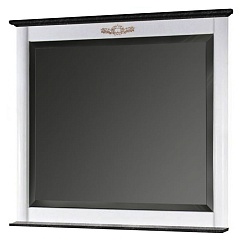 Водолей Зеркало для ванной "Анжелика 100" черное – фотография-1