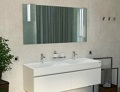 Velvex Мебель для ванной комнаты Pulsus 140 белая – фотография-2