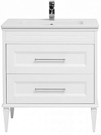 Aquanet Мебель для ванной Бостон 80 М белая – фотография-8