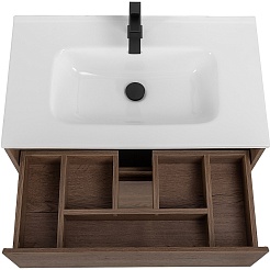 BelBagno Тумба под раковину Kraft 80 напольная Rovere Tabacco – фотография-3