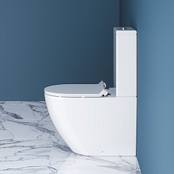 BelBagno Унитаз напольный Sfera-r BB2141CPR/SC/BB2111SC – фотография-9