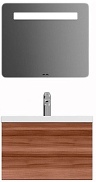 Am.Pm Мебель для ванной Gem 60 орех, с 1 ящиком – фотография-1