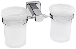 WasserKRAFT Подстаканник двойной "Lippe  К-6528D" – фотография-1