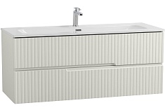 Cezares Тумба с раковиной Duet-N 120 подвесная CZR-8073-120 альпака брашированная