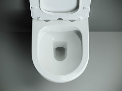 Ceramicanova Подвесной унитаз Mono Rimless CN1905 белый – фотография-5