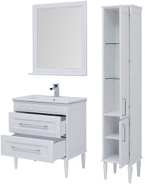 Aquanet Мебель для ванной Бостон 80 ясень – фотография-9